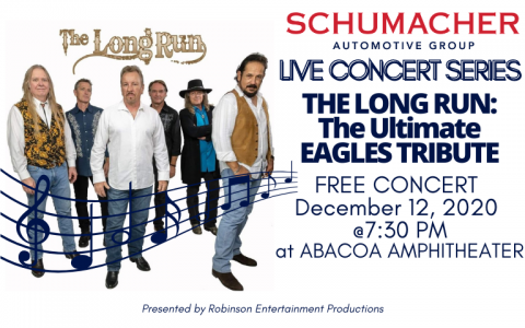 The Long Run Eagles Tribute Band Free Concert Abacoa Amphitheater December, 12, 2020