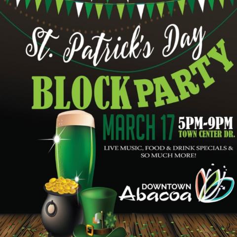 St. Patrick's Day Block Party