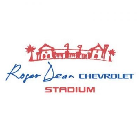 Roger Dean Chevrolet Stadium logo, Abacoa, Jupiter, Florida