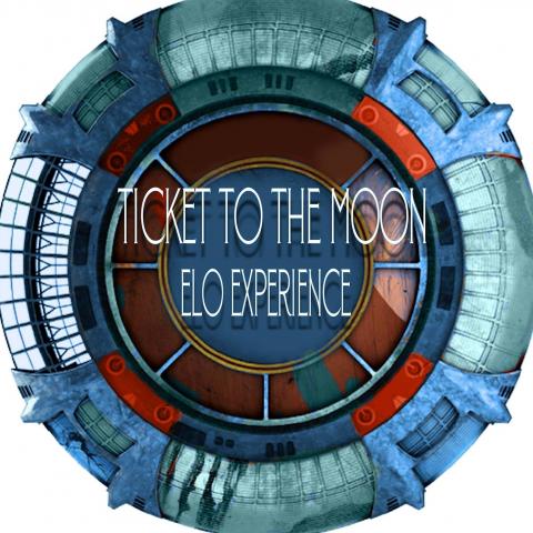 Ticket to the Moon - an ELO experience logo