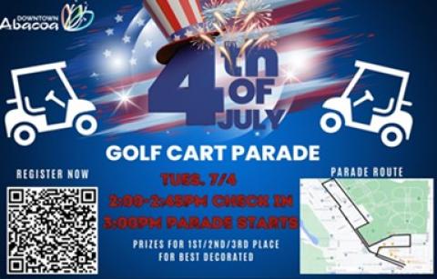 downtown abacoa free golf cart parade contest block party