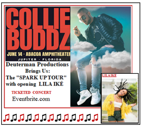 ABACOA AMPHITHEATER COLLIE BUDDZ "SPARK UP TOUR" WITH LILA IKE