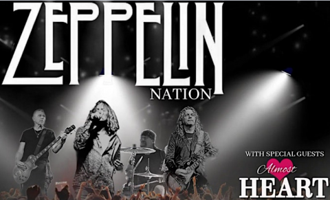 zepplin almost heart tribute live bands abaco amphitheater Legends radio concert