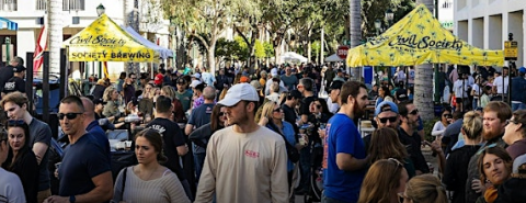CIVIL SOCIETY BREWING ANNIVERSARY BEERFEST TOP BREWERIES SAMPLES
