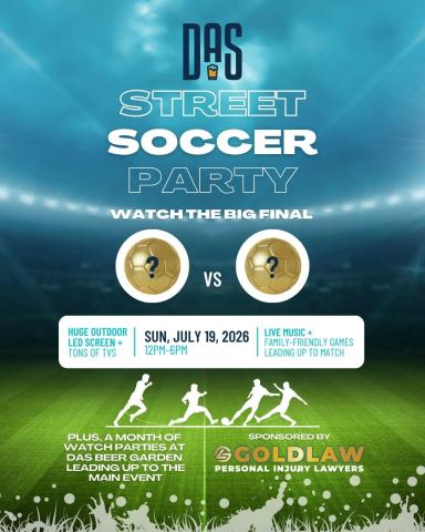 Soccer Party Flyer