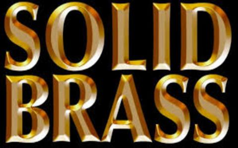 Solid Brass band logo