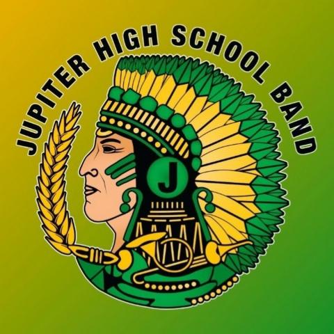 Jupiter High School marching band logo
