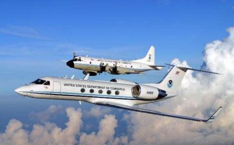 Airforce NOAA aircraft hurricane hunters tours prepapredness