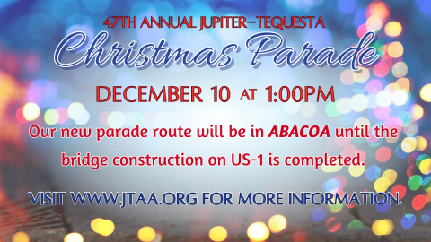 JUPITER TEQUESTA 47TH CHRISTMAS PARADE ABACOA 