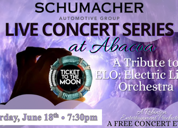 Free Concert in Downtown Abacoa Jupiter Florida. Ticket to the Moon - an ELO Experience