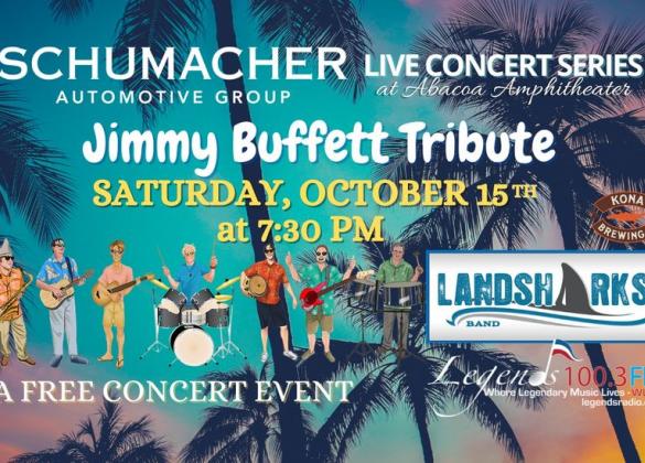 Jimmy Buffett Tribute performed by the Landsharks at Abacoa Jupiter FL